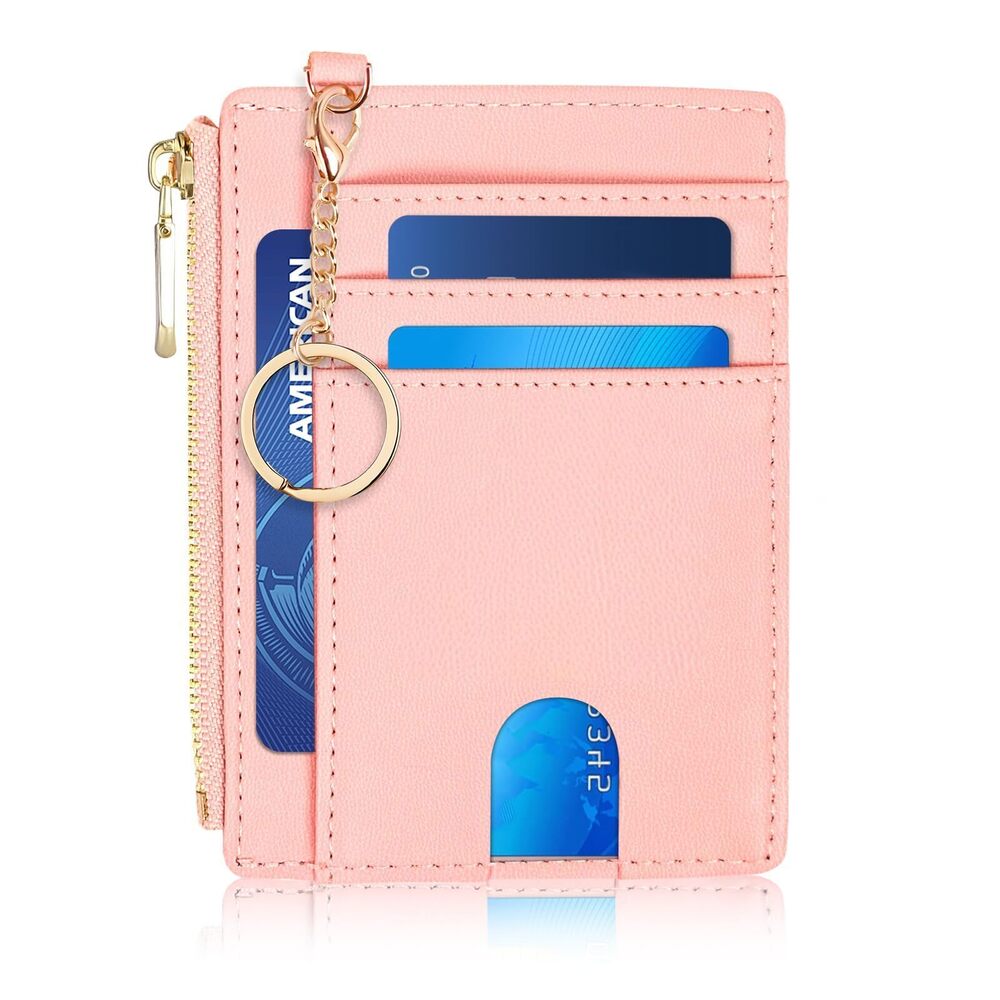 8808 Credit Card Holder Slim Minimalist Front Pocket RFID Blocking Wallet